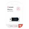 Verbatim Plectra USB-C flash disk čierny 64GB