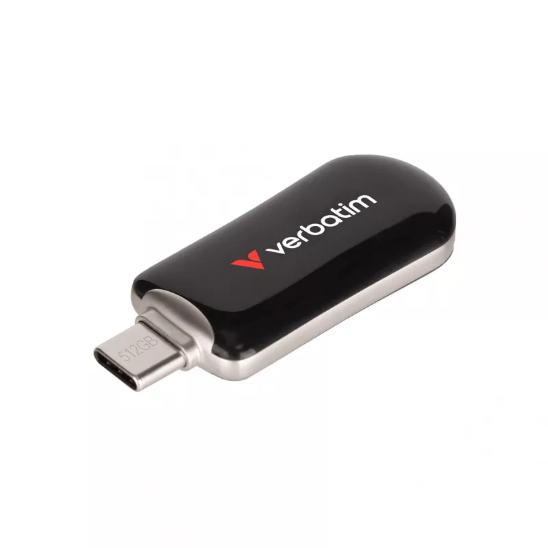 Verbatim Plectra USB-C flash disk čierny 512 GB