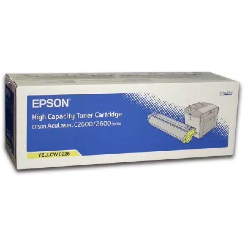 Epson AL-C2600 tonerová kazeta žltá 5k, 5000 strán, žltá, 1 ks