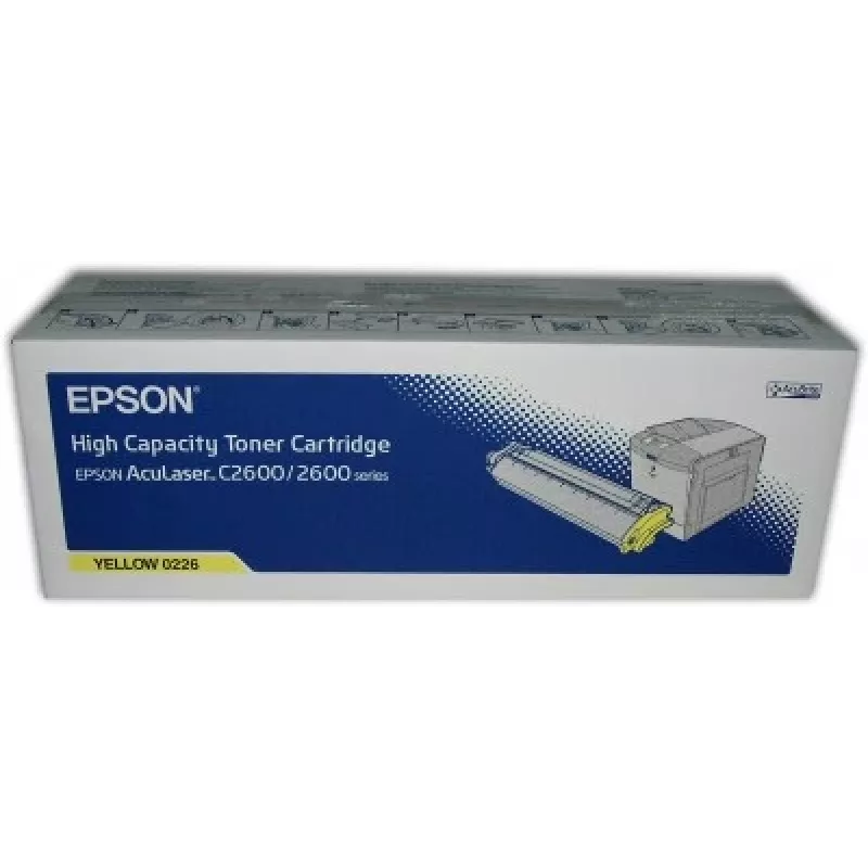 Epson AL-C2600 tonerová kazeta žltá 5k, 5000 strán, žltá, 1 ks
