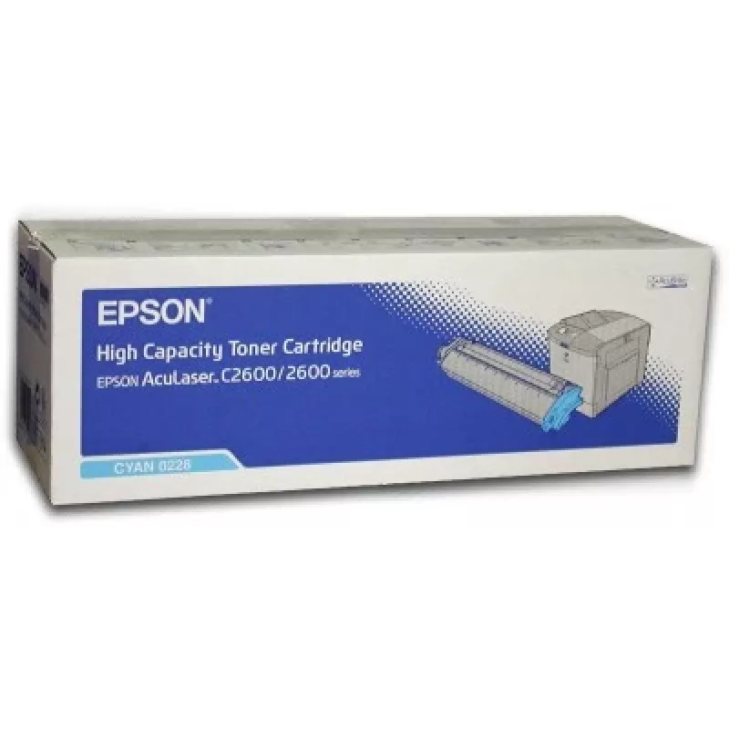 Epson AL-C2600 tonerová kazeta azúrová 5k, 5000 strán, azúrová, 1 ks