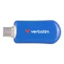 Verbatim Plectra USB-C flash disk modrý 512GB, 512 GB, USB Type-C, 3.2 Gen 1 (3.1 Gen 1), 100 MB/s, bez krytky, modrý