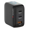 Verbatim Mini GaN nabíjačka 65W s displejom, interiérová, AC, 20 V, čierna