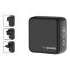 Verbatim Mini GaN nabíjačka 140W s displejom, interiérová, AC, 28 V, čierna