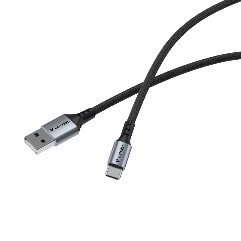 Verbatim Sync & Charge kábel USB-A na USB-C 120 cm, 1,2 m, USB A, USB C, USB 2.0, 0,48 Gbit/s, čierny