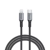 Verbatim Sync & Charge kábel USB-C na Lightning 120 cm, 1,2 m, Lightning, USB C, konektor samec, konektor samec, čierny