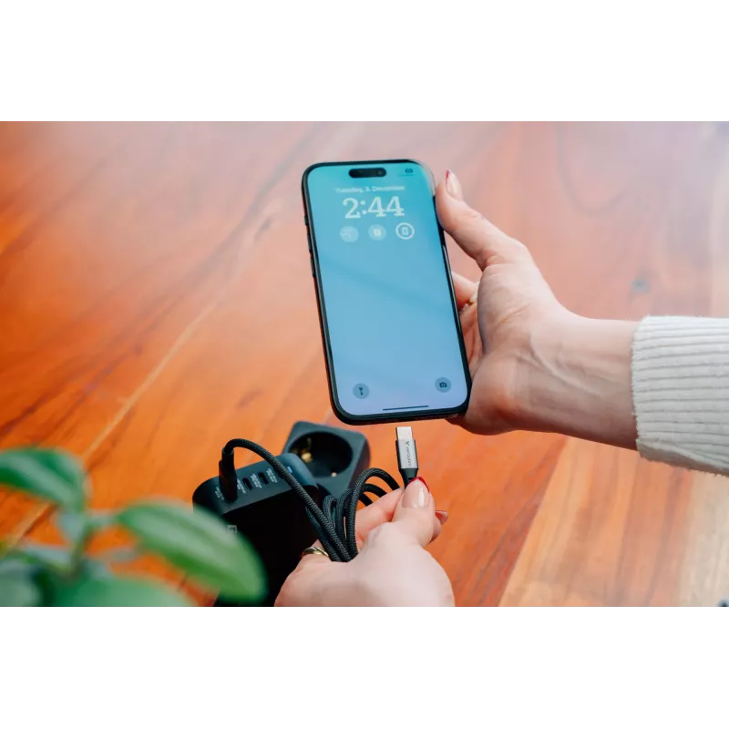 Verbatim Sync & Charge kábel – 60W USB-C na USB-C 120 cm, 1,2 m, USB C, USB C, USB 2.0, 0,48 Gbit/s, čierny