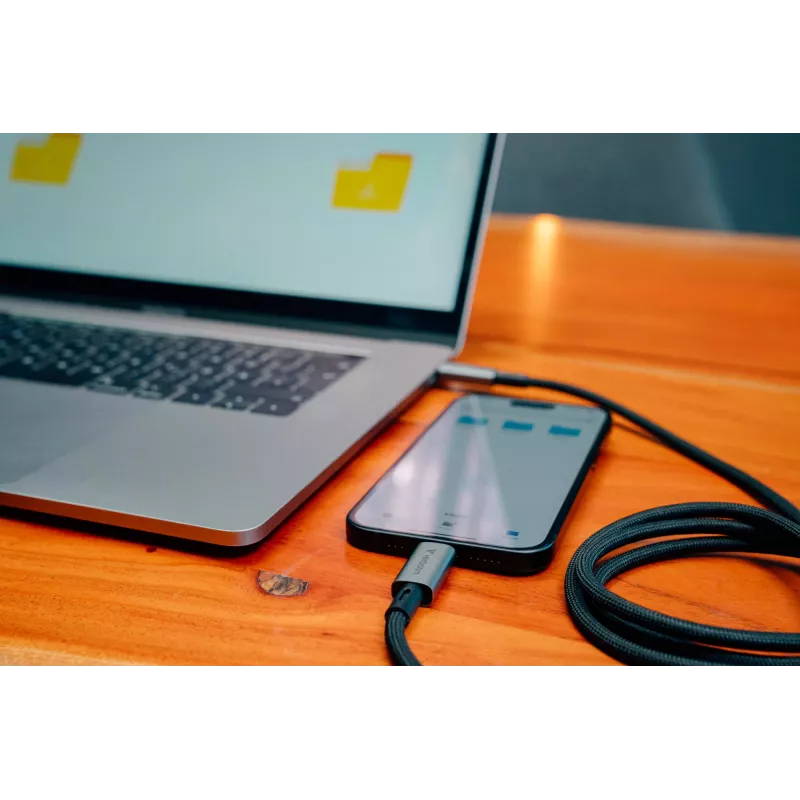 Verbatim Sync & Charge USB C na USB C 240W 40 Gbit/s 120 cm, 1,2 m, USB C, USB C, USB4 Gen 2x2, 40 Gbit/s, čierna