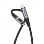 Verbatim Sync & Charge USB C na USB C 100W displej 120 cm, 1,2 m, USB C, USB C, USB 2.0, 0,48 Gbit/s, čierna