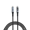 Verbatim Sync & Charge USB C na USB C 100W displej 120 cm, 1,2 m, USB C, USB C, USB 2.0, 0,48 Gbit/s, čierna