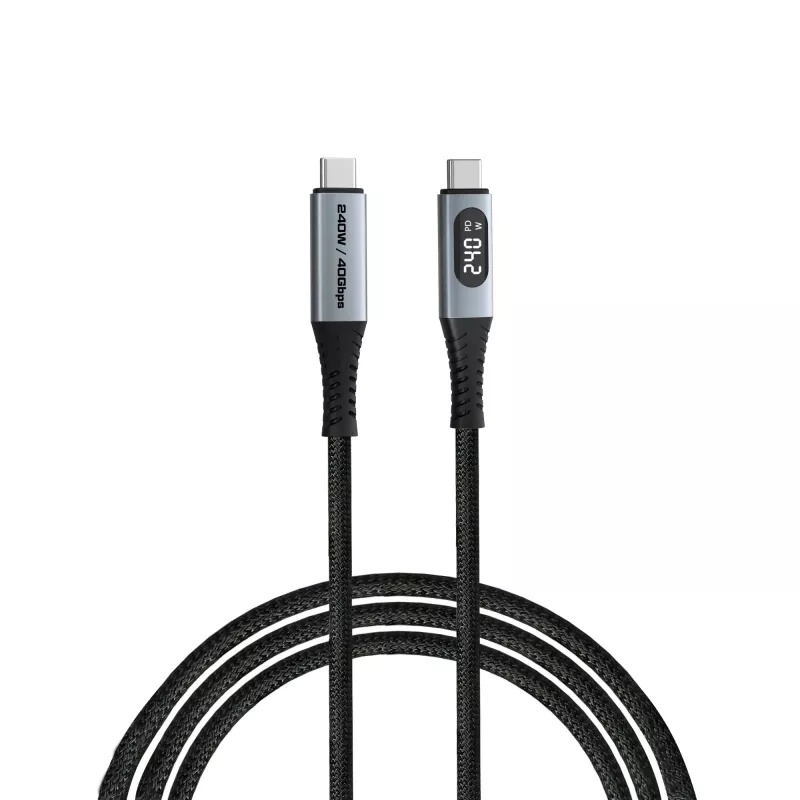 Verbatim Sync & Charge USB-C na USB-C 240W 40 Gbit/s displej 120 cm