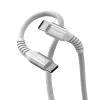 Verbatim Sync & Charge magnetický kábel – 60W USB-C na USB-C 120 cm sivý