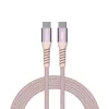 Verbatim Sync & Charge magnetický kábel – 60 W USB-C na USB-C, 120 cm, ružový