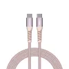 Verbatim Sync & Charge magnetický kábel – 100W USB-C na USB-C, 120 cm, ružový