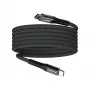 Verbatim Sync & Charge magnetický kábel – 100 W USB-C na USB-C 120 cm čierny