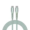 Verbatim Sync & Charge magnetický kábel – 60W USB-C na USB-C 120 cm zelený