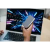 Verbatim TurboMetal SSD USB4 1TB USB Type-C USB4 Gen 2x2 strieborná