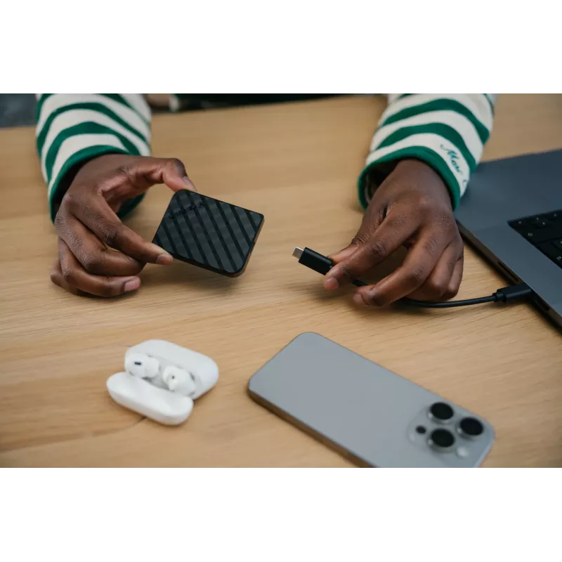 Verbatim Store 'n' Go Mini Diamond USB-C 1 TB čierna, 1 TB, USB Type-C, 3.2 Gen 2 (3.1 Gen 2), 1000 MB/s, čierna