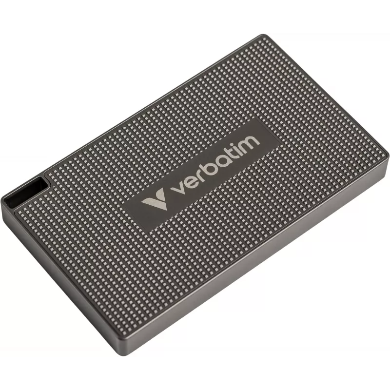Verbatim Metal Mini SSD USB-C 3.2 Gen 2 1 TB, 1 TB, USB Type-C, USB 3.2 Gen 2x2, 2000 MB/s, 10 Gbit/s, sivá