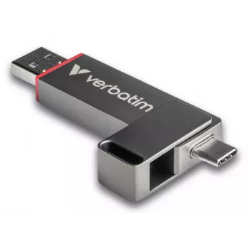 Verbatim Dual QuickStick USB kľúč 512 GB USB Type-A / USB Type-C 3.2 Gen 1 (3.1 Gen 1) sivá