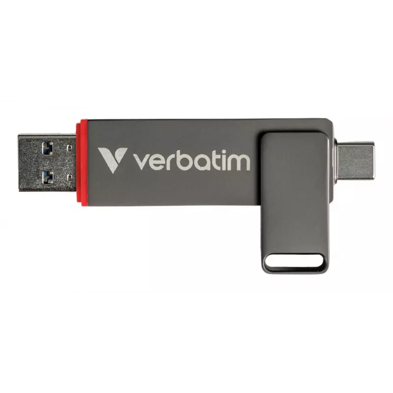 Verbatim Dual QuickStick USB kľúč 512 GB USB Type-A / USB Type-C 3.2 Gen 1 (3.1 Gen 1) sivý