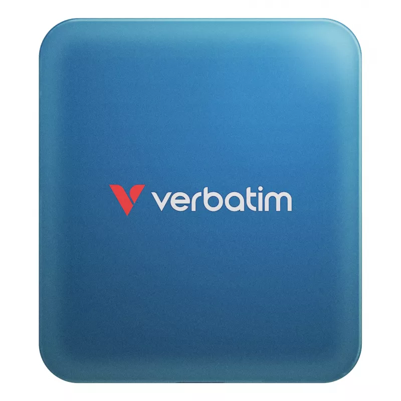 Verbatim SnapBack SSD 1TB modrá Metallic, 1 TB, USB Type-C, USB 3.2 Gen 2x2, 2000 MB/s, 20 Gbit/s, modrá