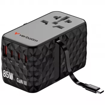 Verbatim Charge 'n' Travel Diamond 85W vyťahovací kábel CNT-02