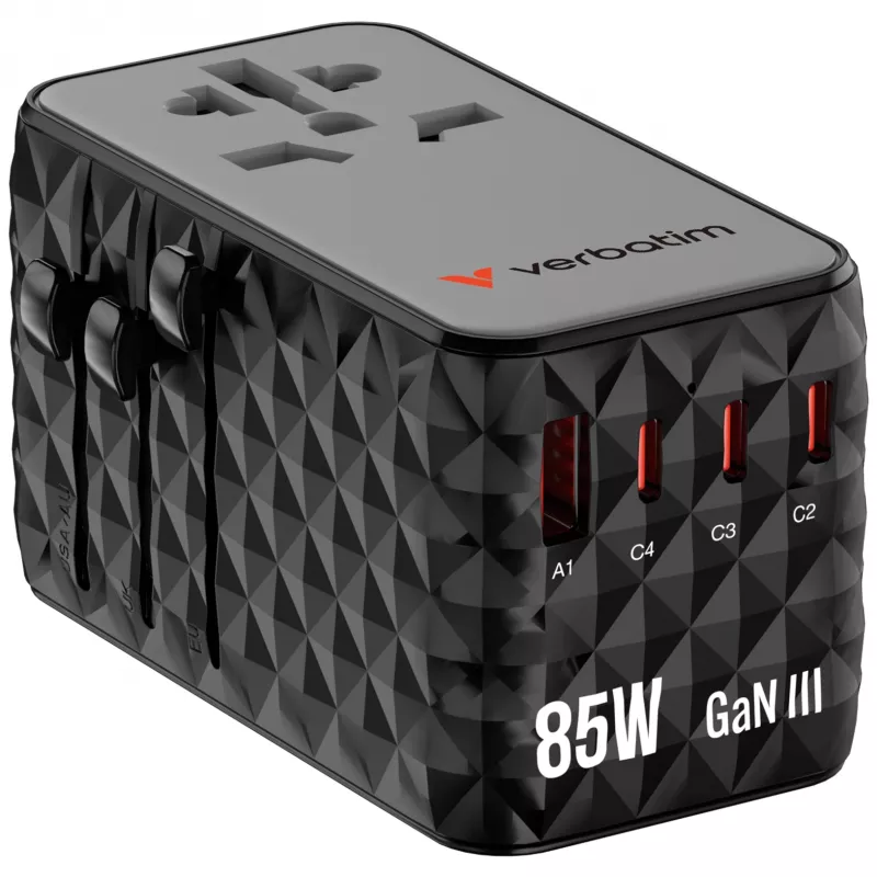 Verbatim Charge 'n' Travel Diamond 85W vyťahovací kábel CNT-02