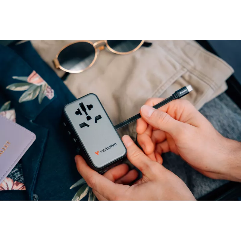 Verbatim Charge 'n' Travel Diamond 85W vyťahovací kábel CNT-02