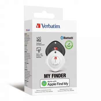 Verbatim MYF-02 Bluetooth lokátor predmetov balenie 2 ks čierna/biela