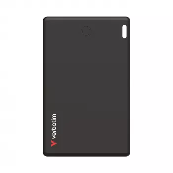 Verbatim My Finder Card Bluetooth lokátor predmetov 1 ks čierna, osobný, lokátor, čierna, odolný proti prachu, vodotesný, IP66, 1440 h