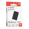 Verbatim My Finder Card Bluetooth lokátor predmetov 1 ks čierna, osobný, lokátor, čierna, odolný proti prachu, vodotesný, IP66, 1440 h