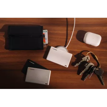 Verbatim My Finder Card Bluetooth lokátor predmetov balenie 2 ks čierna / strieborná