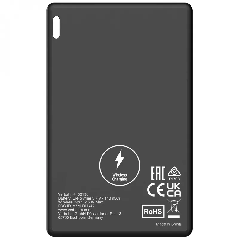 Verbatim My Finder Card Bluetooth lokátor predmetov balenie 2 ks čierna / strieborná