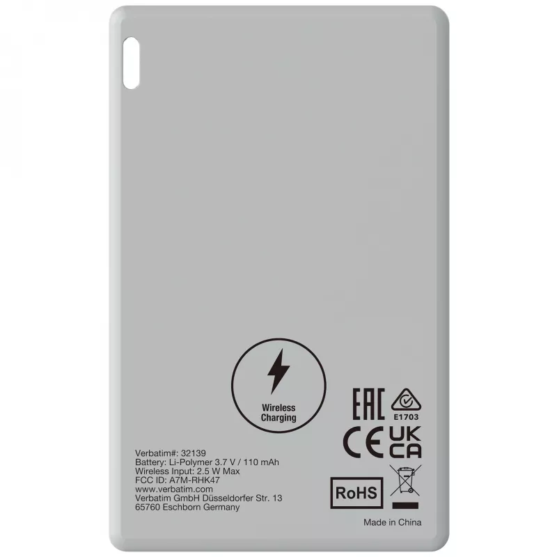 Verbatim My Finder Card Bluetooth lokátor predmetov balenie 3 ks čierna / strieborná / biela