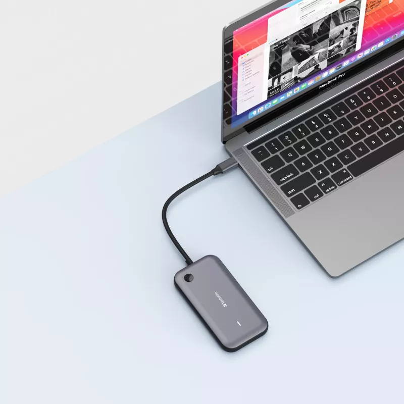 Verbatim Share My Screen 1080p USB-C bezdrôtový adaptér displeja s hubom WDA-01
