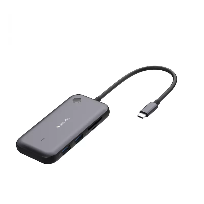 Verbatim Share My Screen 1080p USB-C bezdrôtový adaptér displeja s hubom WDA-01