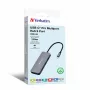 Verbatim CMH-09 USB Type-C 10.000 Mbit/s strieborná