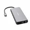 Verbatim CMH-13 USB Type-C hub 10000 Mbit/s strieborný
