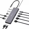 Verbatim CMH-13 USB Type-C hub 10000 Mbit/s strieborný