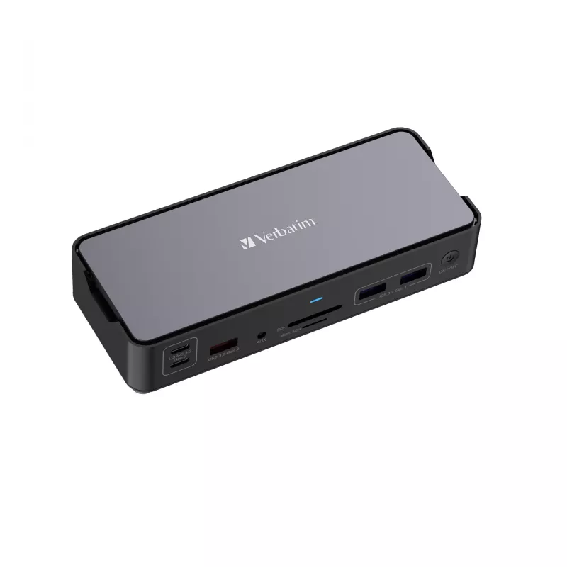 Verbatim CDS-15 káblový USB 3.2 Gen 1 (3.1 Gen 1) Type-C čierna, sivá