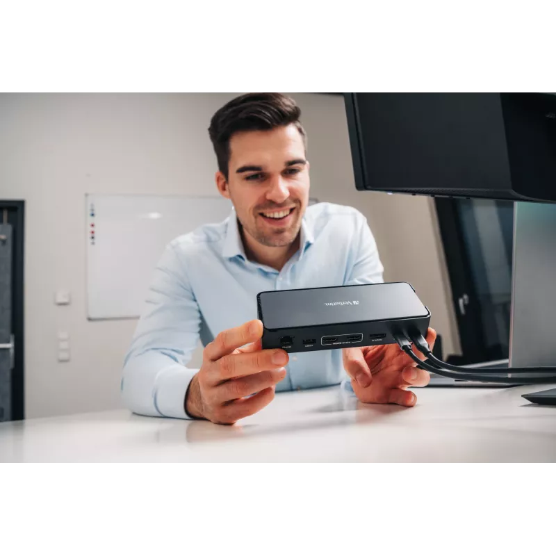 Verbatim CDS-15 káblový USB 3.2 Gen 1 (3.1 Gen 1) Type-C čierna, sivá