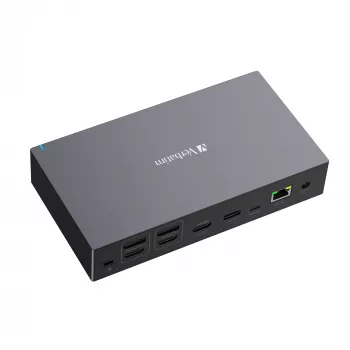Verbatim CDS-17 káblový USB 3.2 Gen 1 (3.1 Gen 1) Type-C čierna, sivá