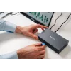 Verbatim CDS-17 káblový USB 3.2 Gen 1 (3.1 Gen 1) Type-C čierna, sivá