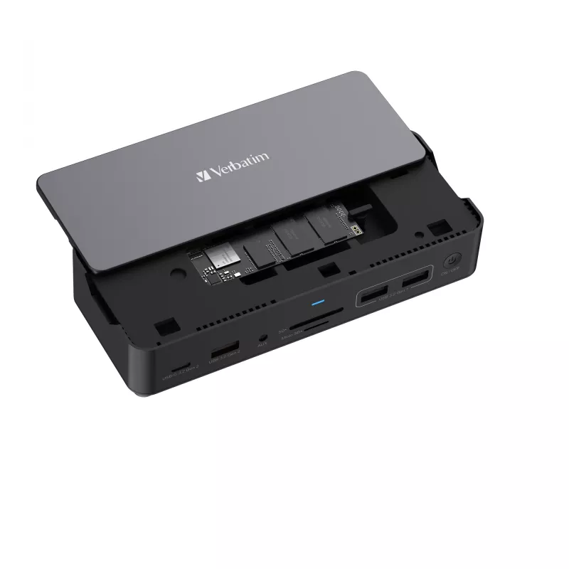 Verbatim CDS-15S káblový USB 3.2 Gen 1 (3.1 Gen 1) Type-C čierna, sivá