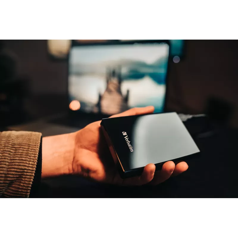 Verbatim Store 'n' Go tenký prenosný SSD USB 3.2 Gen 1 / USB-C 1 TB čierny