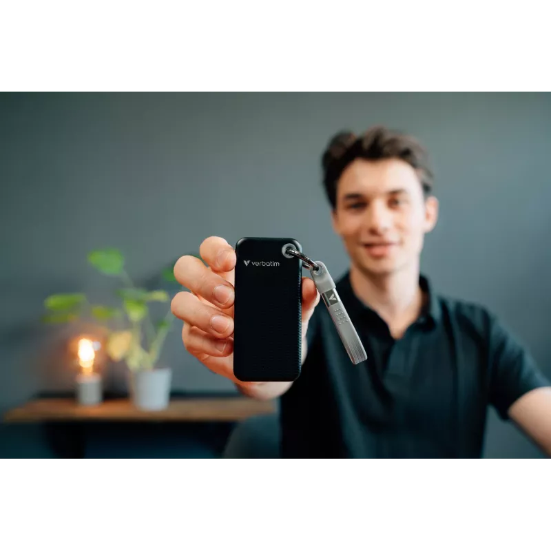 Verbatim Pocket SSD USB 3.2 Gen 2 1 TB čierna/sivá