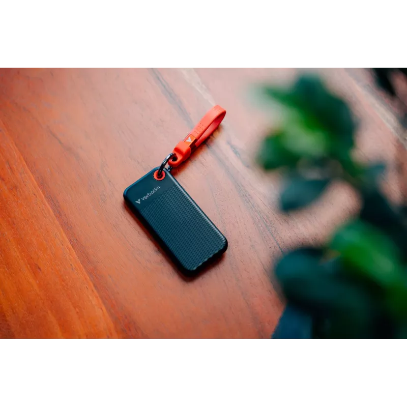 Verbatim Pocket SSD USB 3.2 Gen 2 1 TB čierna/červená, 1 TB, USB Type-C, 3.2 Gen 2 (3.1 Gen 2), 1000 MB/s, 10 Gbit/s, čierna, červená