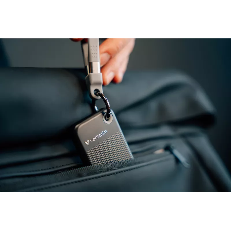 Verbatim Pocket SSD USB 3.2 Gen 2 2TB čierna/sivá, 2 TB, USB Type-C, 3.2 Gen 2 (3.1 Gen 2), 1000 MB/s, 10 Gbit/s, čierna, sivá