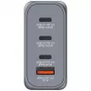 Verbatim GNC-100 GaN nabíjačka 100W s 2 x USB-C PD 100W / 1 x USB-C PD 65W / 1 x USB-A QC 3.0 (EU/UK/US)
